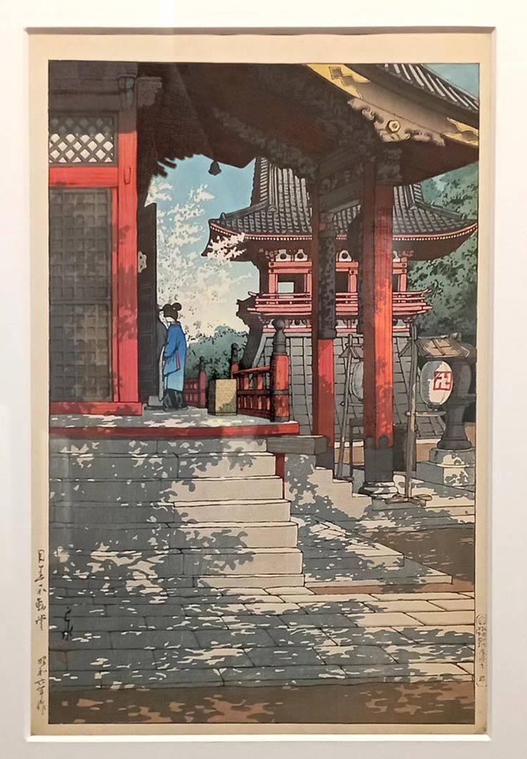 Kawase Hasui Il tempio di Meguro Fudō Impulsi Creativi https://www.impulsicreativi.it/