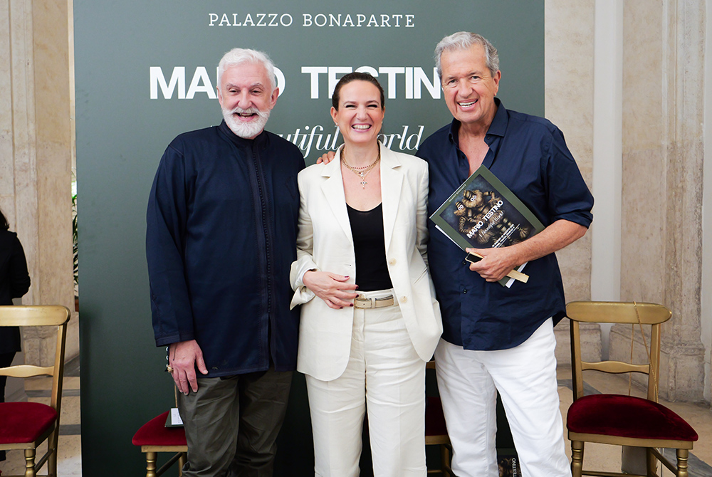 Conferenza stampa mostra M. Testino  Impulsi Creativi https://www.impulsicreativi.it/